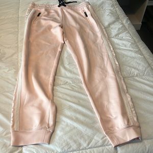 Karl Lagerfeld light pink joggers